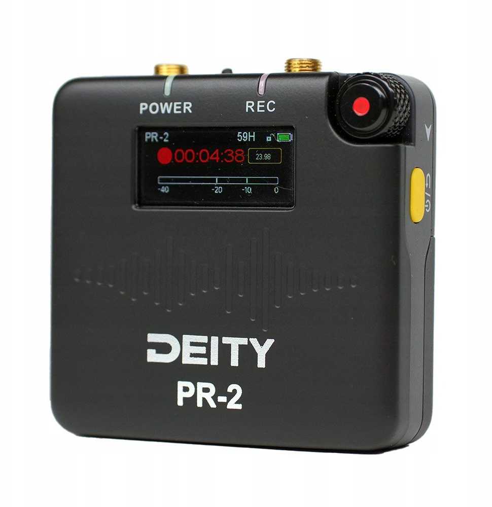 Diktofonas Aputure Deity PR-2 stereo kišeninis įrašymo įrenginys su Lavalier mikrofonu