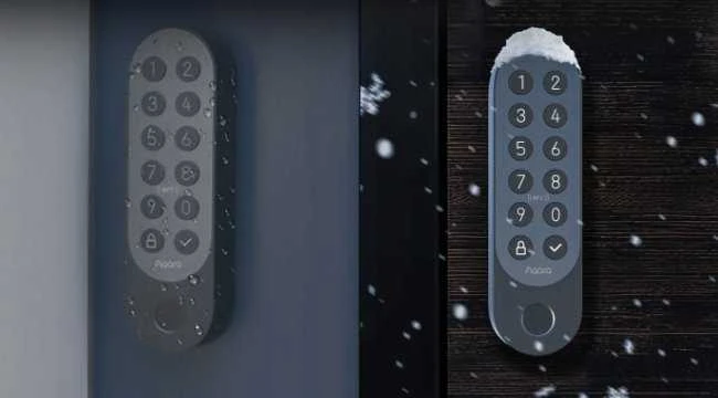 Aqara Smart Lock U200 išmanioji durų spyna, juoda (EL-D02D-B)