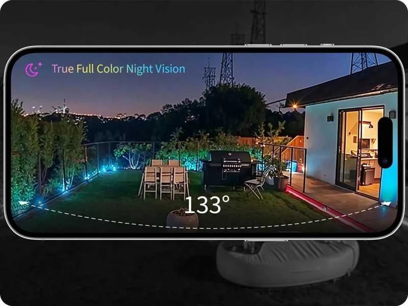 Aqara G5 Pro Wi-Fi IP65 – Išmani Kamera ir Centralė Viename, balta