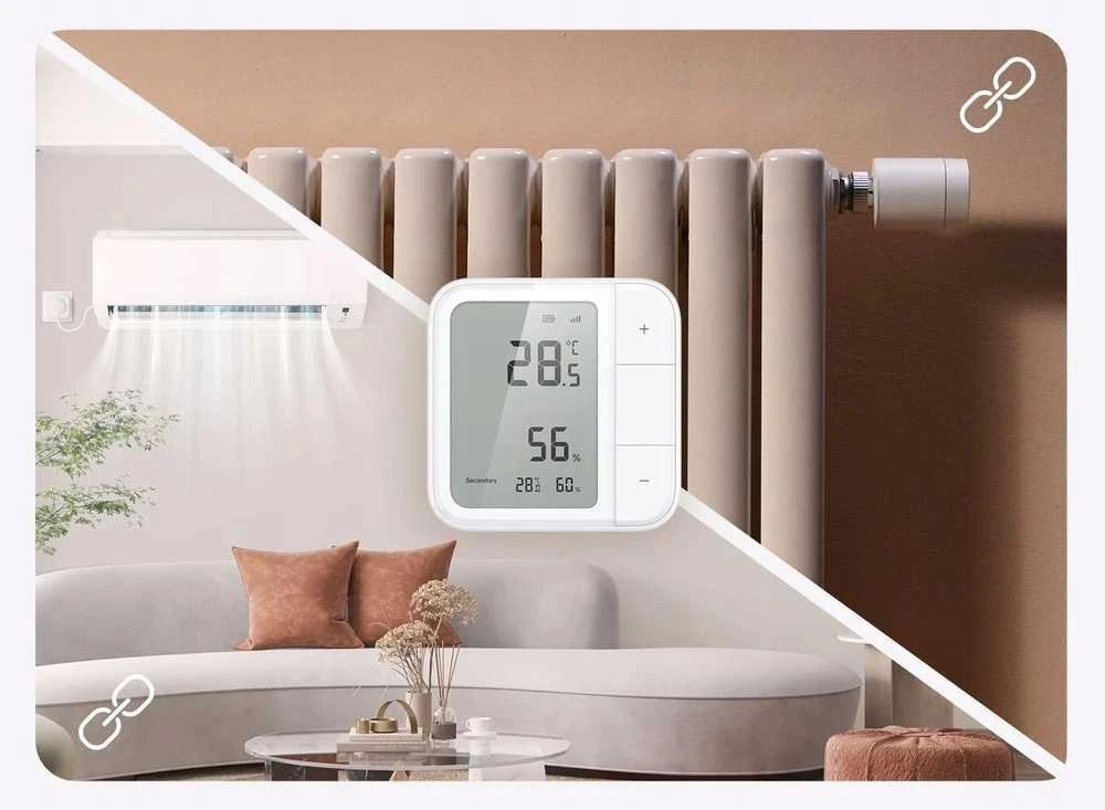 Aqara klimato jutiklis W100 | Klimato jutiklis | Sriegis/Zigbee