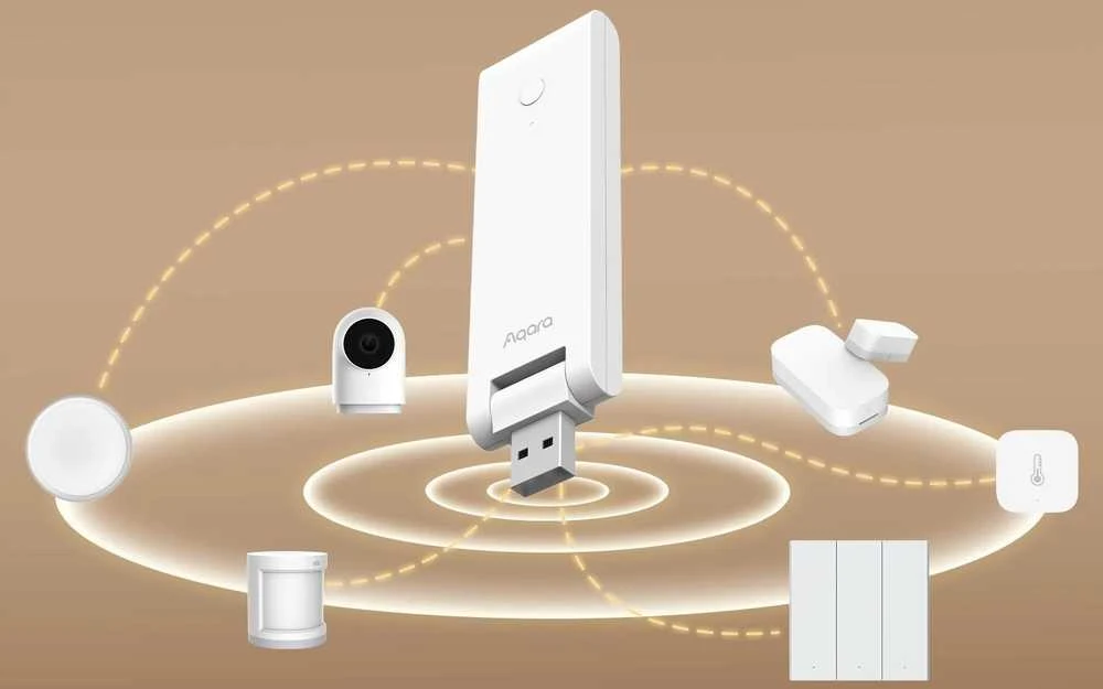 Aqara Hub M100 (neprisijungęs) | Išmaniųjų namų centrinis blokas | „Zigbee“, „Homekit“, ES