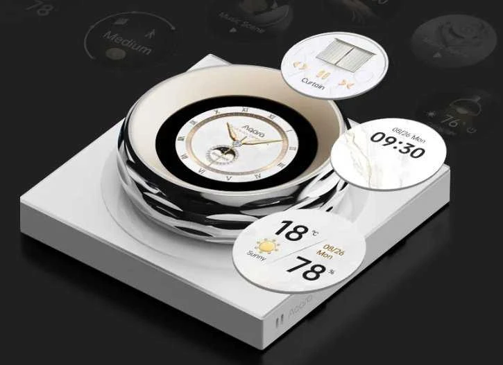 AQARA Jutiklinis ekranas Dial V1 sukamasis jungiklis su ekranu (DS-K01D)