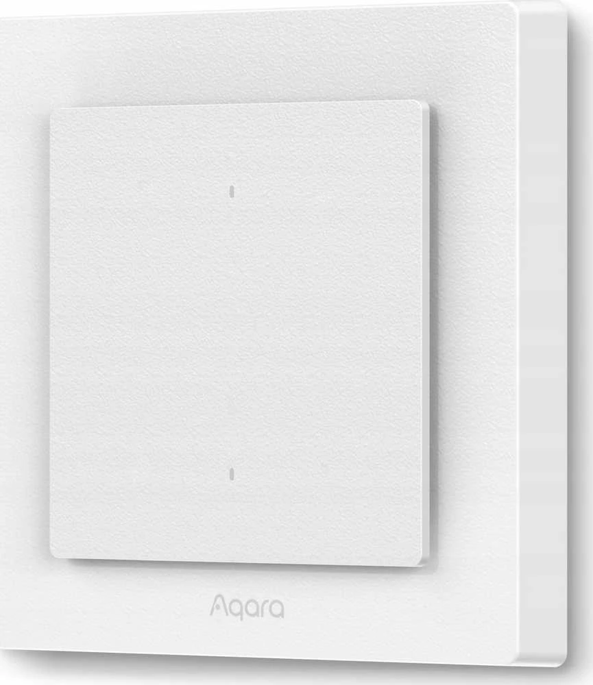 Aqara H2 Išmanus 2 mygtukų 1 kanalo zigbee, Thread jungiklis (WS-K07D)