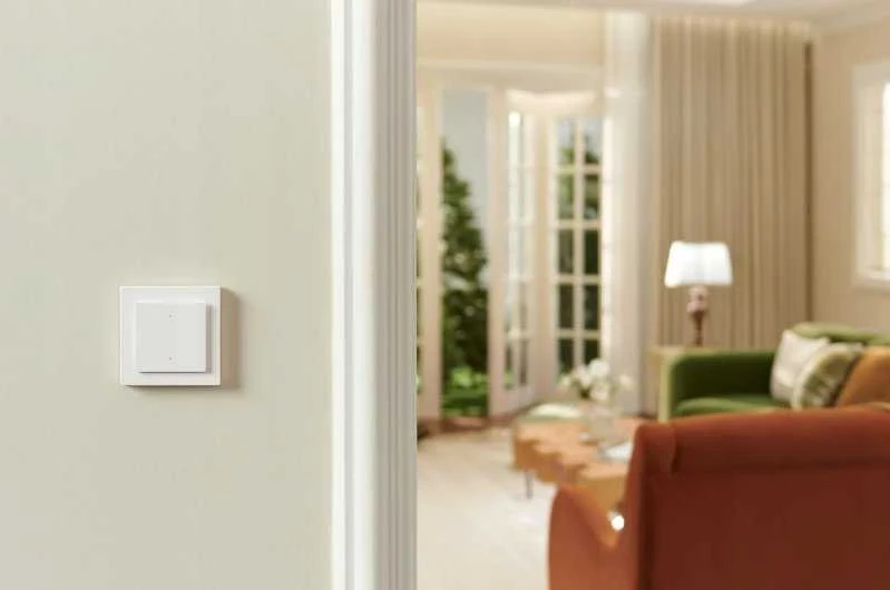 Aqara H2 Išmanus 2 mygtukų 1 kanalo zigbee, Thread jungiklis (WS-K07D)