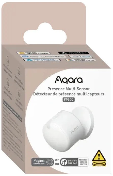 Aqara buvimo jutiklis FP300 | Būsenos jutiklis | Zigbee, Matter