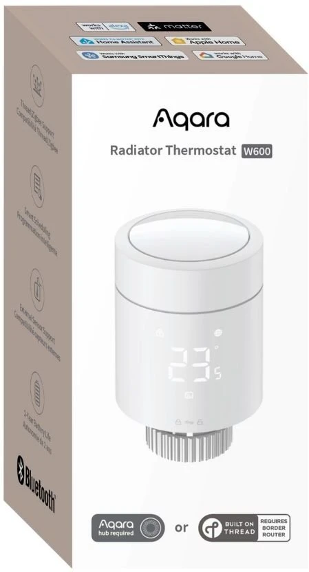 Aqara W600 išmanus radiatoriaus termostatas (WT-A03D)
