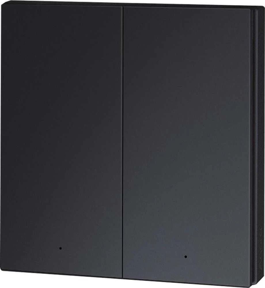 Aqara zigbee bevielis 2 mygtukų jungiklis aqara H1 DOUBLE ROCKER pilkas (WRS-R02G)
