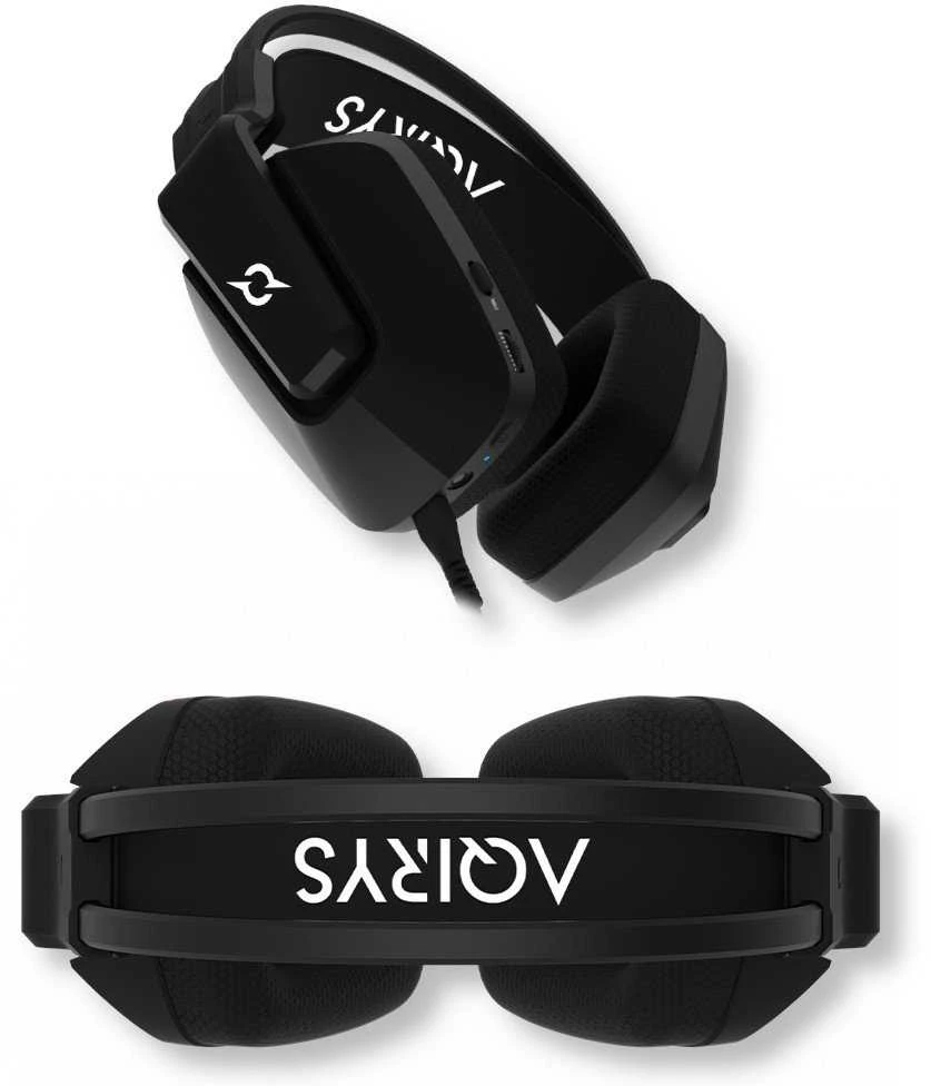 Ausinės AQIRYS Alya 7.1 VS juoda