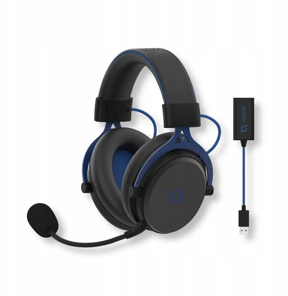 Ausinės AQIRYS Sirius Pro 7.1 juoda