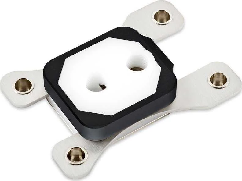 Aqua Computer cuplex kryos NEXT RGBpx AM4/AM5/3000/5000 – Acetal + 925 sidabrinis, juodos spalvos