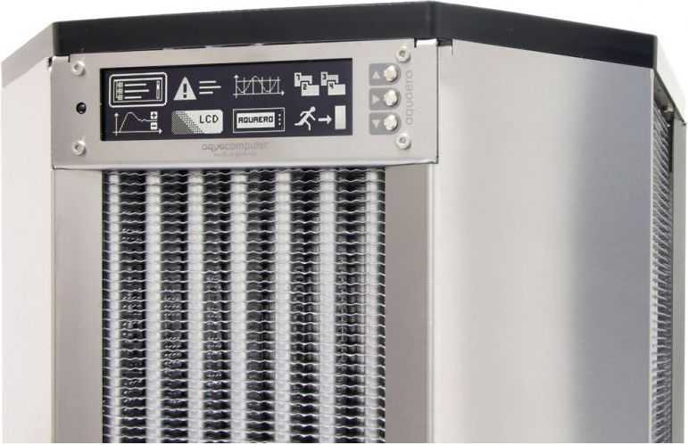 aqua computer vandens kompiuteris airplex Gigant 1680 inkl. aquaero 6 Pro – aliuminis