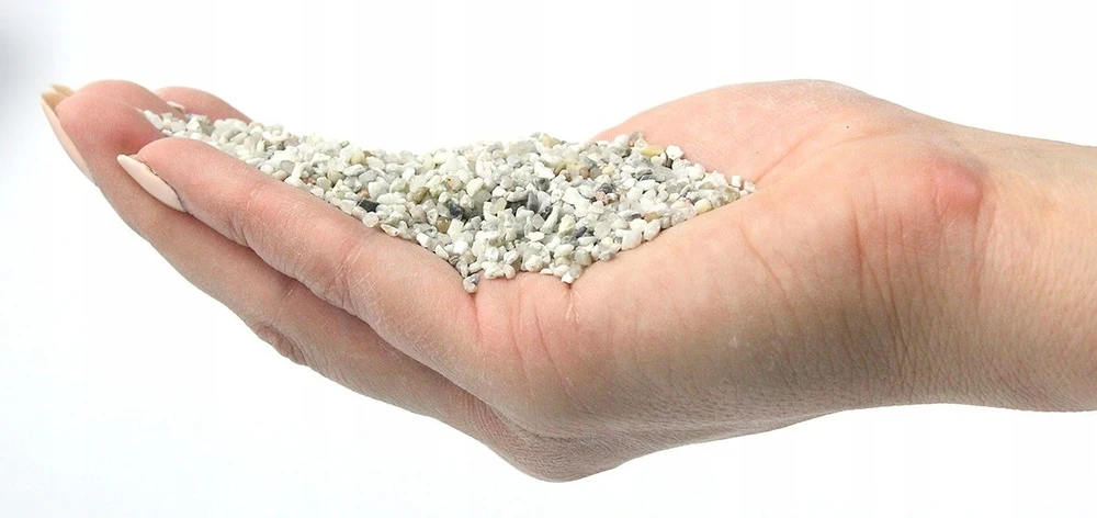 AQUA DELLA Akvariumo žvyras, lengvas, smulkus, 1-3 mm, 10 kg