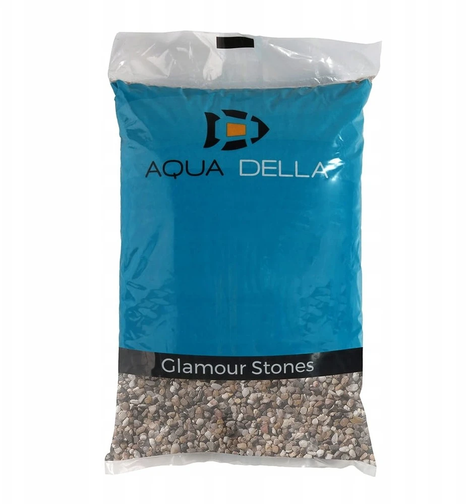 AQUA DELLA Gravel Dark Fine gravel, do akwarium, ciemny, drobny, 1-3 mm, 10 kg