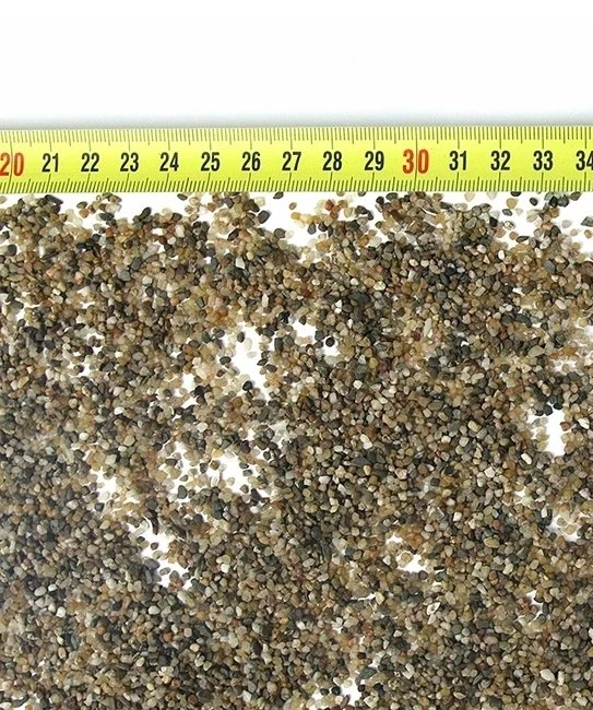 AQUA DELLA Gravel Dark Fine gravel, do akwarium, ciemny, drobny, 1-3 mm, 10 kg