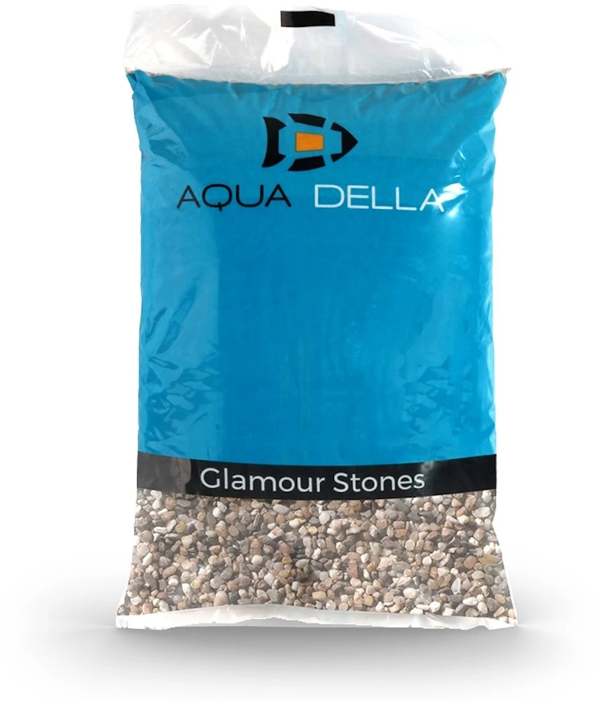 AQUA DELLA Gravel Dark Fine gravel, do akwarium, ciemny, drobny, 1-3 mm, 10 kg