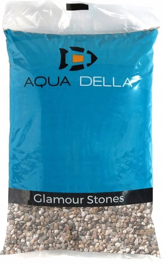 AQUA DELLA Gravel Dark Fine gravel, do akwarium, ciemny, drobny, 1-3 mm, 10 kg