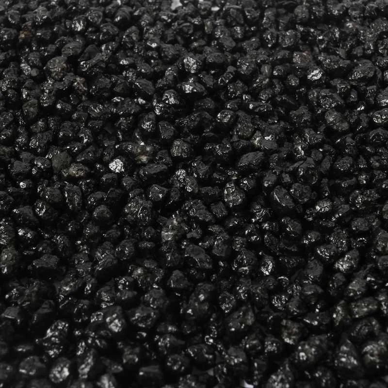AQUA DELLA Gravel Juodas, żwirek, do akwarium, juoda, 1-3 mm, 9kg
