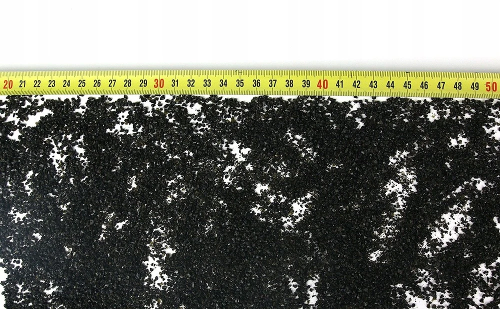 AQUA DELLA Gravel Juodas, żwirek, do akwarium, juoda, 1-3 mm, 9kg