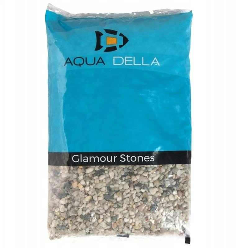 AQUA DELLA Gravel Light Coarse żwirek do akwarium ciemny, 3-6 mm, 10 kg