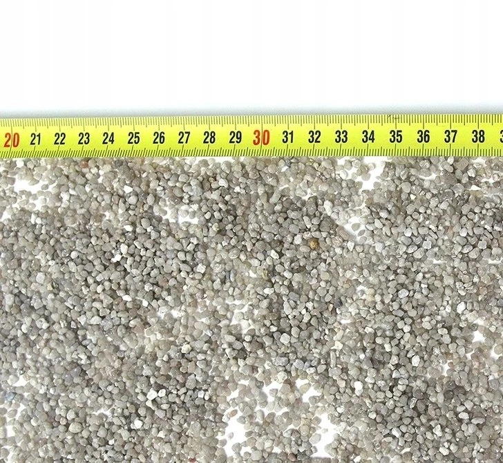 AQUA DELLA pilkas kvarcinis žvyras, žvyras, akvariumui, pilkas, 2-3 mm, 10 kg