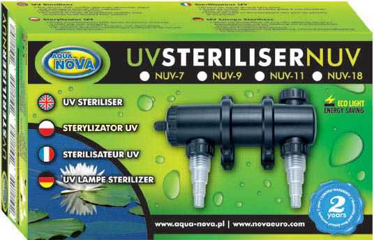 AQUA NOVA UV lempa 18W