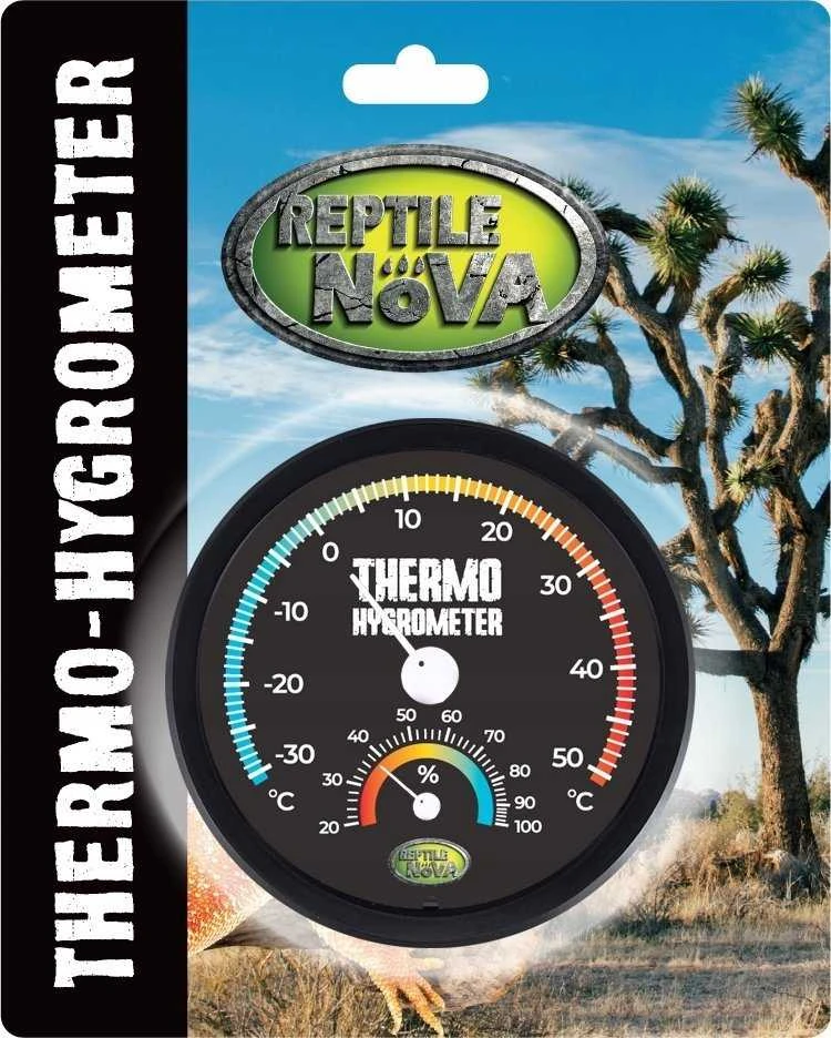 Aqua Nova REP Nova termometras-hidrometras terariumams 7.5cm