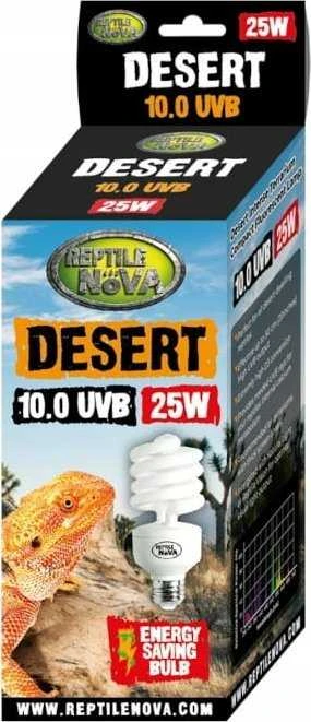 Aqua Nova REP NOVA Desert 10.0UVB 25W terariumų lempa