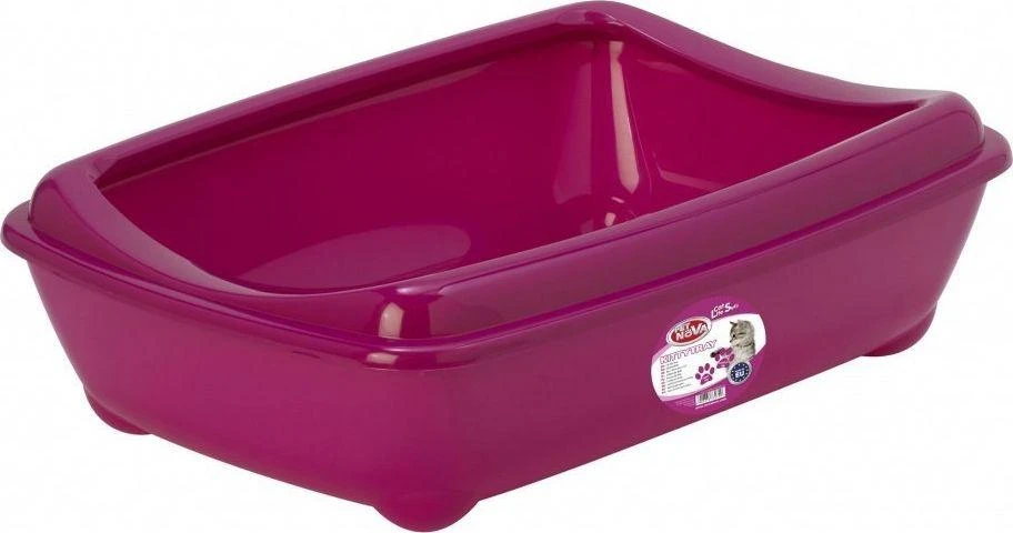 Pet Nova tualetas katėms, 42 cm, rožinis