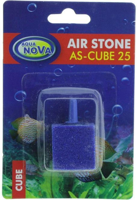 AQUA NOVA oro akmenukas didelis kubas 25x25mm