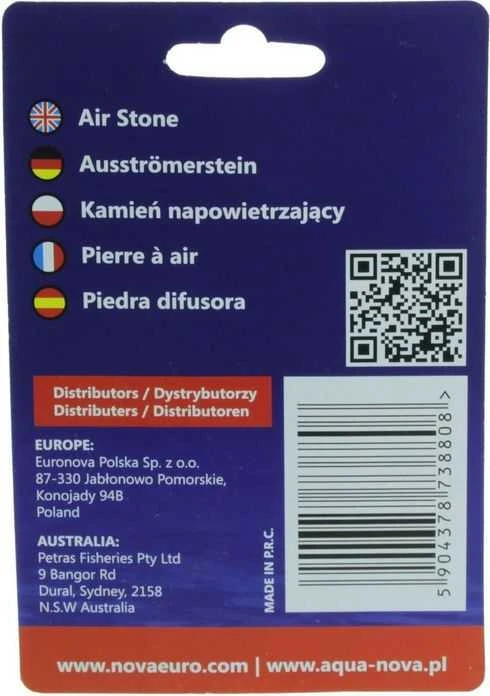 Aqua Nova Oro akmenėlis 15x25cm cilindro formos