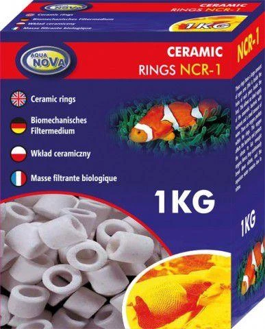 Aqua Nova keramikiniai filtravimo žiedai 1kg
