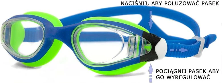 Plaukimo akiniai Aqua-Speed Ceto mėlynas 30