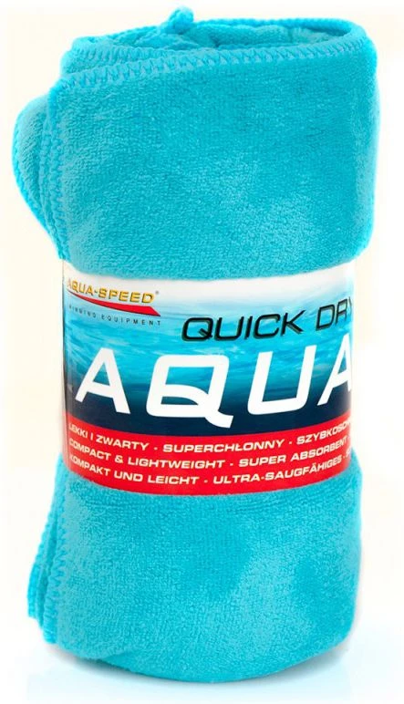 AQUA SPEED Microfiber Rankšluostis Dry Soft Mėlyna 50x100cm
