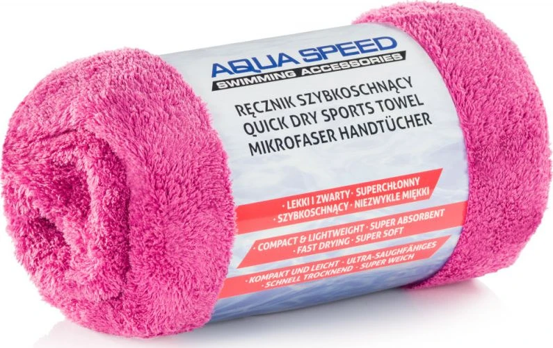 Aqua Speed Rankšluostis SAUSAS KORALAS 260 g 50x100