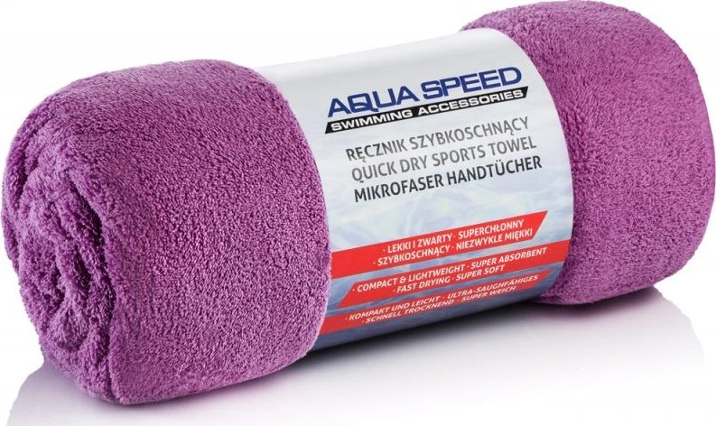 Aqua Speed Rankšluostis SAUSAS KORALAS 260 g 50x100