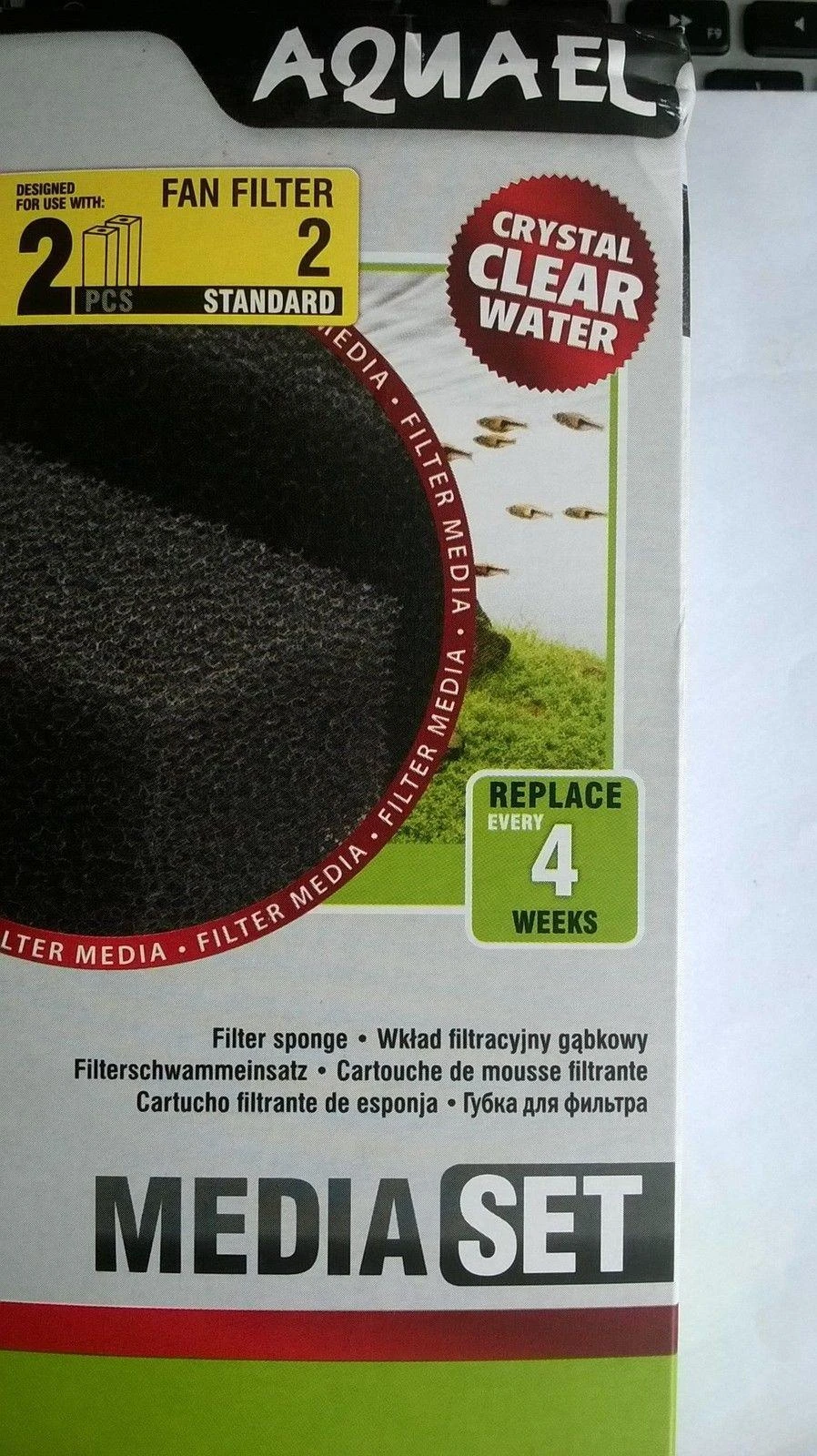 Aquael kempinė FAN2 (2vnt)