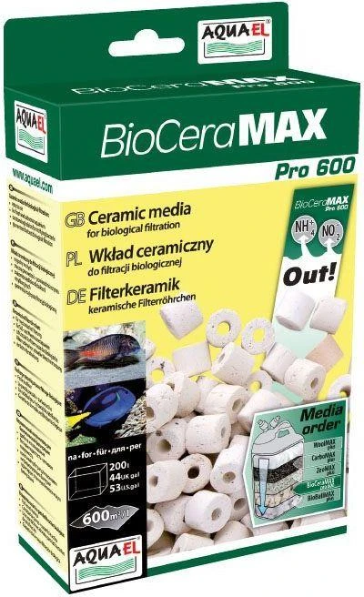 Aquael BioCeraMax Pro 600 1L