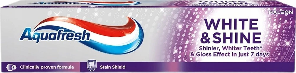 Aquafresh Dantų pasta Baltas & Shine 100ml