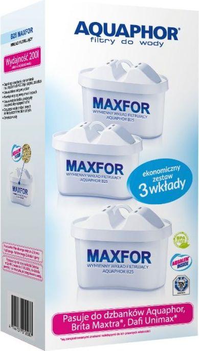 Aquaphor B100-25 Maxfor filtro kasetė 3 vnt.