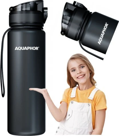 Aquaphor Buteliukas filtrująca City 500 ml juoda