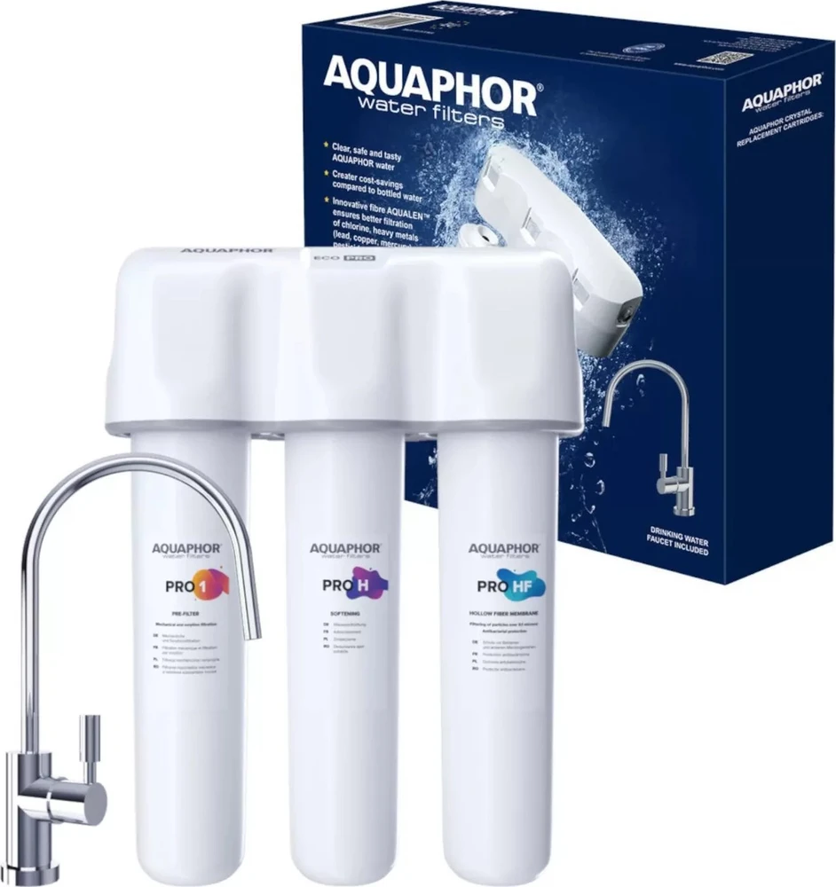 Vandens minkštinimo ir filtravimo sistema Aquaphor Eco H Pro