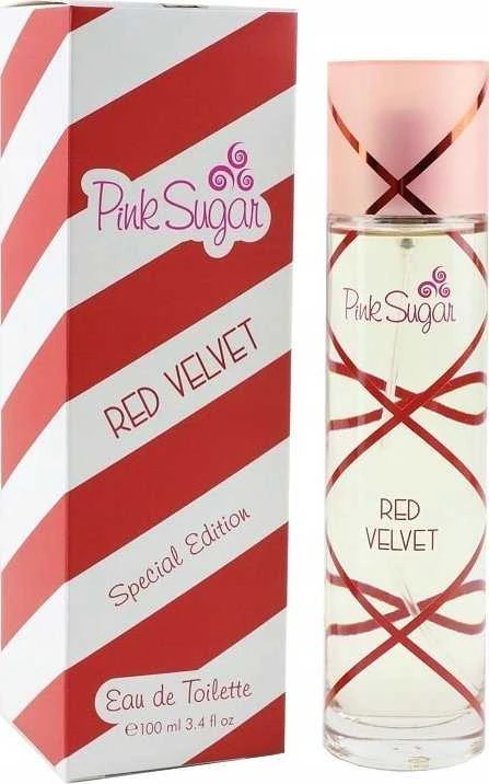 Aquolina Aquaolina Rožinė Sugar Raudona Velvet tualetinis vanduo 100ml purškalas