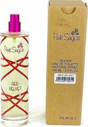Aquolina Aquaolina Rožinė Sugar Raudona Velvet tualetinis vanduo 100ml purškalas