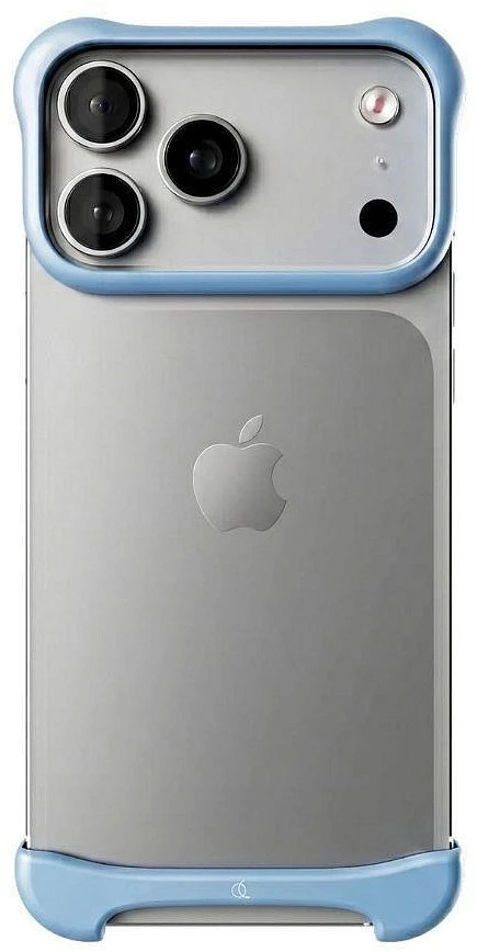 Dėklas Arc Pulse - Aluminum Protective Case for iPhone 18 Pro, Matte Light Mėlyna (ARC-AP-AL-MLB-APL-IP-18-PRO)