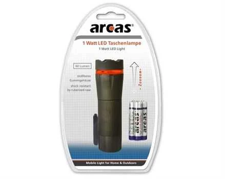 Arcas | Fakelas | LED | 1 W | 60 lm | Priartinimo funkcija