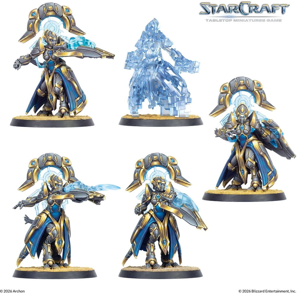 Archon Studio StarCraft® Miniatiūrų žaidimas – Adept – Protoss – Papildymo rinkinys