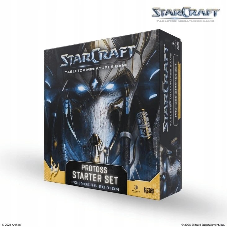Archon Studio StarCraft® miniatiūrų žaidimas – Protoss pradinis rinkinys „Founders Edition“
