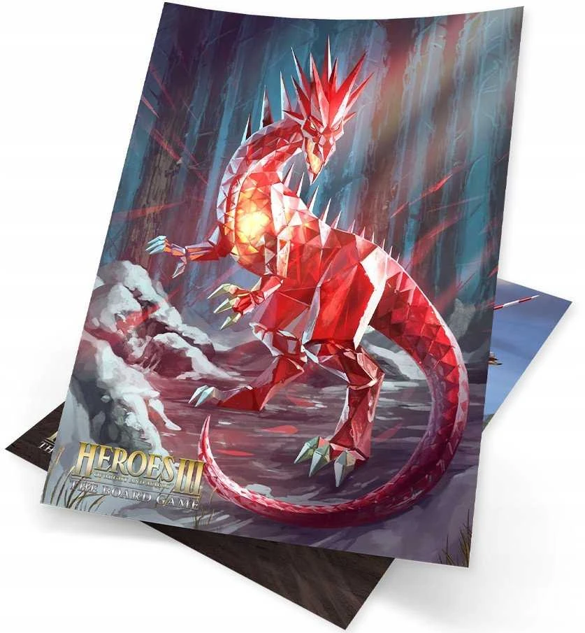 Archon Studio „Heroes of Might and Magic III: The Board Game“ plakatai