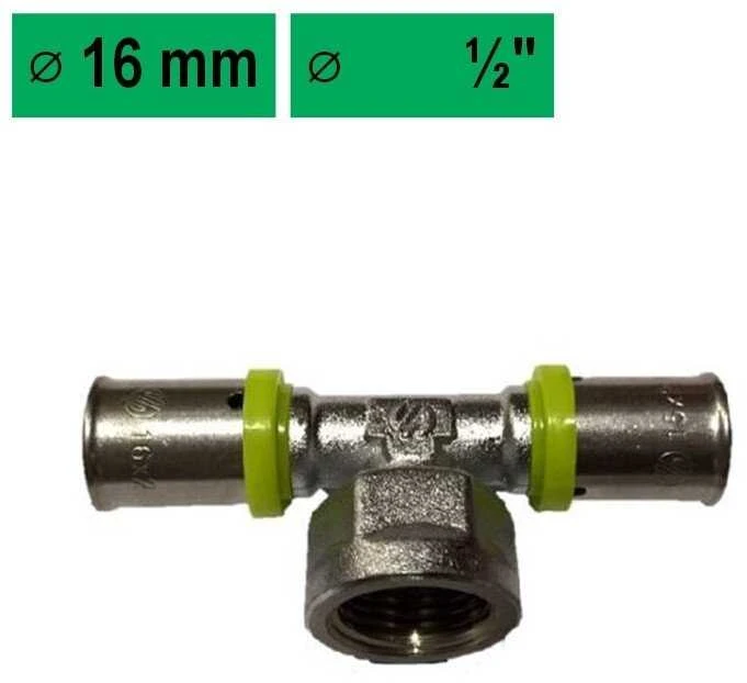 Arco Trišakis 874410A pres. 16×2.00-1/2′-16×2.00 vidin. sriegis