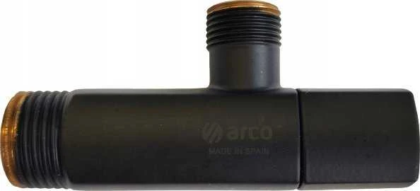Ventilis kampinis juodas 202511 ARCO